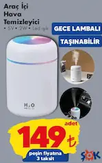 POWER TUNİNG ARAÇ İÇİ HAVA TEMİZLEYİCİ
